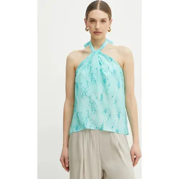 Top Fracomina FS25ST1008W422J3 tyrkysová 66X, vel. M