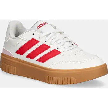 Dámská obuv Sneakers boty adidas Courtblock Bold JI2209 béžová 01X, EUR 37 1/3