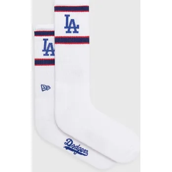 Pánské ponožky Ponožky New Era pánské, bílá barva, LOS ANGELES DODGERS 13113634 00X, vel. S