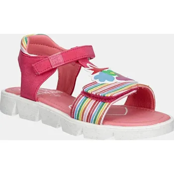 Dívčí sandály Dětské sandály Agatha Ruiz de la Prada růžová barva, 252971 42X, EUR 29