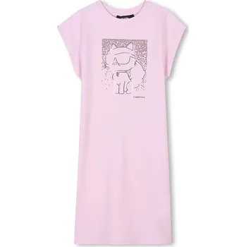 Dámské šaty Dívčí šaty Karl Lagerfeld Z30456.86.108 růžová 30X, vel. 108