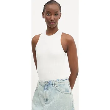 Top HUGO béžová barva, 50539890 01X, vel. XS