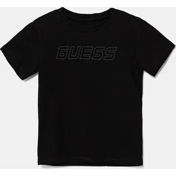 Dětská móda Dětské tričko Guess L5RI37.J1311.PPYA černá 99X, vel. 166-175