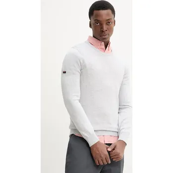 Pánský svetr Svetr Superdry pánský, šedá barva, lehký, M6110667A-JAR M6110667A.JAR 90X, vel. L