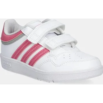 Dívčí tenisky Dětské sneakers boty adidas Originals HOOPS 4.0 JI0907 růžová 30X, EUR 28