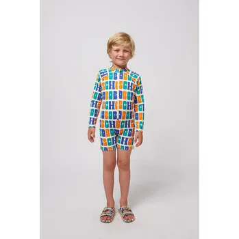 Dívčí plavky Jednodílné dětské plavky Bobo Choses 125AC135 oranžová 22X, vel. 99/110