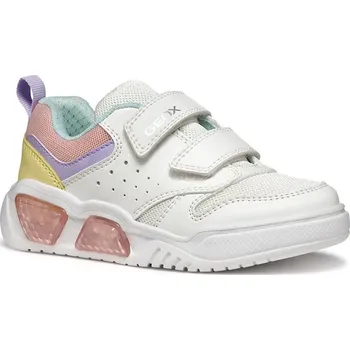 Chlapecké tenisky Dětské sneakers boty Geox ILLUMINUS bílá barva, J55HPA.014BU J55HPA.014BU.32.35 00X, EUR 35