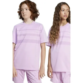 Dětské tričko adidas Originals fialová barva, s aplikací, JC9042 40X, vel. 128