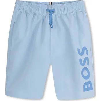 Dětské plavkové šortky BOSS modrá barva, J51973 J51973.102.108 50X, vel. 102