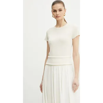 Pánské tričko Tričko Marella QUORUM 2513361195 béžová 08X, vel. S