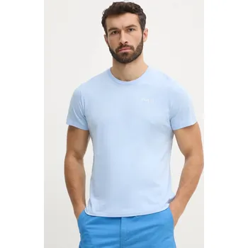 Pánské tričko Bavlněné tričko Polo Ralph Lauren 714931650 modrá 55X, vel. S