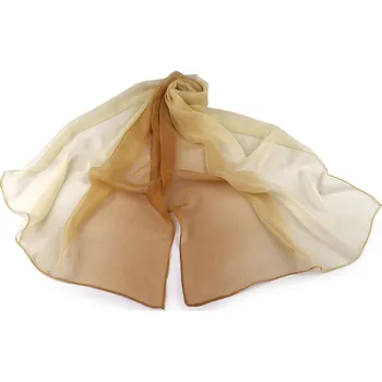 Šátek Letní šátek / šála ombré 50x155 cm Balení: 1 ks, Varianta: 1 smetanová - 8596475693257