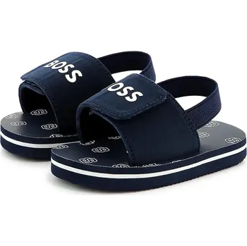 Chlapecké pantofle Dětské pantofle BOSS J52156.22.30 námořnická modř 59X, EUR 28