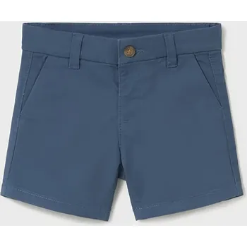Chlapecké kraťasy Dětské kraťasy Mayoral chino basic 207.3B.Baby.PPYA modrá 95X, vel. 104