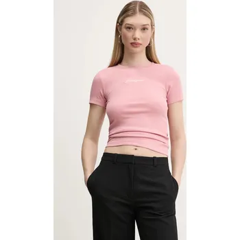 Pánská móda Tričko Guess Jeans W5RI57.KA0H1 růžová 39X, vel. XS