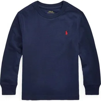 Chlapecká mikina Dětská bavlněná mikina Polo Ralph Lauren 322843804002 námořnická modř 59X, vel. 117-123