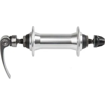 Náboj kola Přední náboj 36d, 100 mm, QR (Duralový přední náboj s gumovým těsněním, 36 děr, 100 mm, s rychloupínákem)