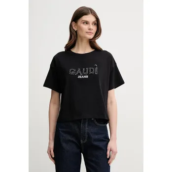 Pánské tričko Tričko Gaudi 511BD64030 černá 99X, vel. L