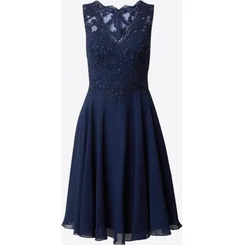 Dámské šaty Dámské koktejlové večerní šaty Mascara London MC19302, vel. 34, navy