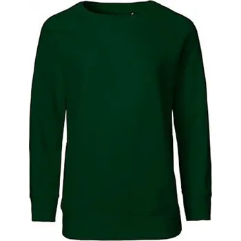 Chlapecká mikina Dětská Fairtrade organická mikina Neutral s raglánovými rukávy Barva: Zelená lahvová, Velikost: 152/158 NE33001