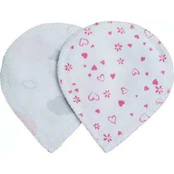 Odličovací ubrousek ESITO | Odličovací tampony pratelné 2 ks Antibakteriální Bright - světlé / 8 x 9,5 cm