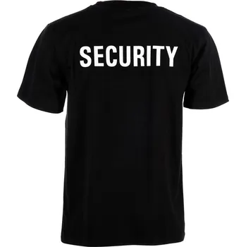 Pánské tričko Kariban Tričko s potiskem SECURITY bílé Z0091 B Velikost: 4XL