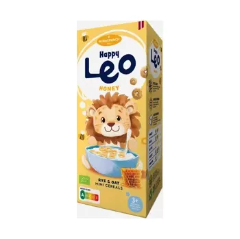 Cereální kroužky s medem Happy Leo BIO 150 g