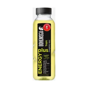Proteinový nápoj Energy plus energetický nápoj Tropic 390 ml