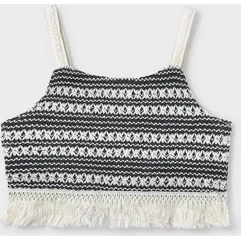 Dětská móda Dětský top Mayoral 6040.8C.Junior.PPYA černá 99X, vel. 167