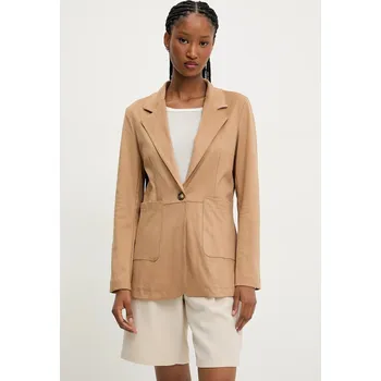 Dámské sako Sako Answear.LAB béžová barva 93050.IWK 80X, vel. L