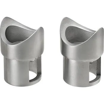 Dveřní kování AMF spoj.díly 140ENIG pro speciální zámek, pro trubku o424mm nerezová ocel V2A