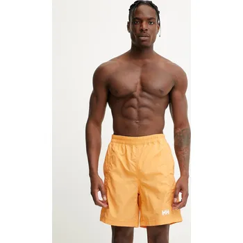 Pánské kraťasy Plavkové šortky Helly Hansen Calshot 55693 oranžová 20C, vel. S
