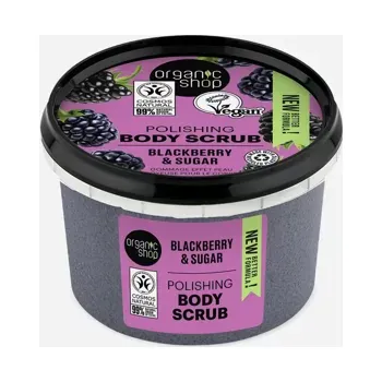 Tělový peeling Vyhlazující tělový peeling Ostružina a cukr 250 ml