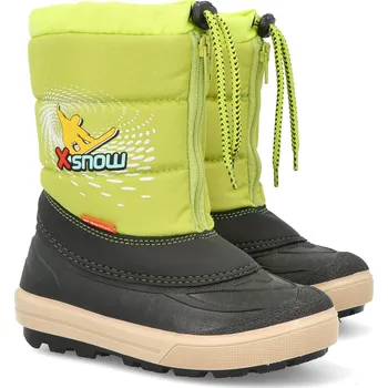 Chlapecké sněhule Dětské zimní stahovací sněhule Demar KENNY 2 1502/1532 ND zelené Velikost: 34/35