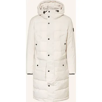 Pánský zimní kabát Strellson Pánský Prošívaný Kabát S Lemováním, bílá, 48
