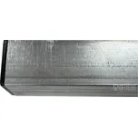 Plotové sloupky hranaté 60x60x3000x1,5 ZN s černou vnitřní