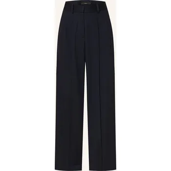 Dámské kalhoty Windsor. Dámské Marlene Kalhoty, tmavě modrá, 44