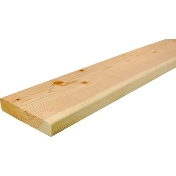 Terasová prkna 27x143x4270 Kanadský modřín - povrch hladký,