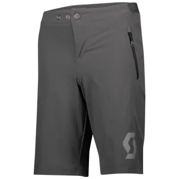 Cyklistické kalhoty SCOTT cyklistické šortky Trail 10 ls/fit w/pad léto Šedá 152 Dětské