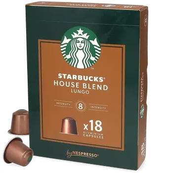 Káva Starbucks | Lungo House Blend - 18 kapslí Starbucks® by Nespresso®