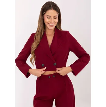 Komplet-IT-KMPL-FL9019.08P-burgundy RUE PARIS tmavě červená 3436027