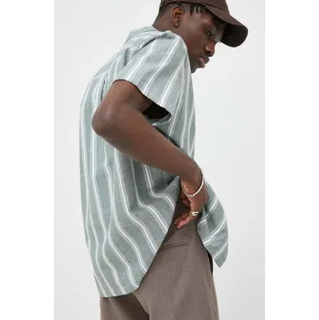 Pánská košile Košile Les Deux LDM401057 zelená 77X, vel. S