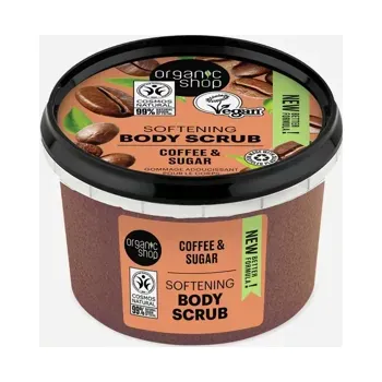 Tělový peeling Zjemňující tělový peeling Káva a cukr 250 ml