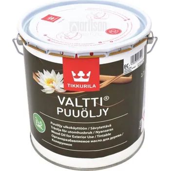 barva a nátěr na dřevo TIKKURILA Valtti wood oil - olej na terasy a nábytek 2.7 l Sora