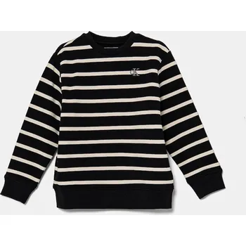 Chlapecké oblečení Dětská mikina Calvin Klein Jeans IN0IN00285.PPYA černá 99X, vel. 74