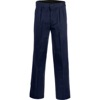 Pánské kalhoty Kalhoty klasické modré Z0022B Barva: Modrá, Velikost: 3XL