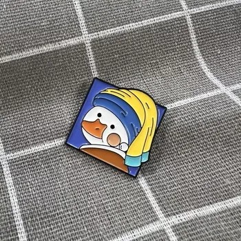 Nejznámější obraz Johannese Vermeere – Dívka s perlou - kachní verze