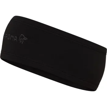 Zimní čelenka Norrona 29 warmwool2 Headband - Caviar Black uni