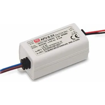 Napájecí zdroj pro osvětlení Mean Well APV-8-24 Napájecí zdroj pro LED 24V 8W