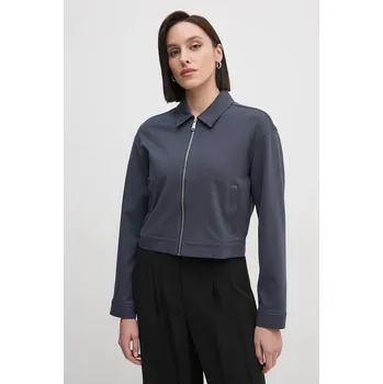 Pánská větrovka Bunda Calvin Klein Jeans J20J225059 šedá 90Y, vel. S